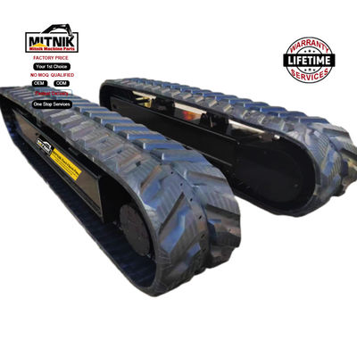 OEM Complete Chassis Frame Rubber Track Steel Track for Undercarriage Parts Printing Shops