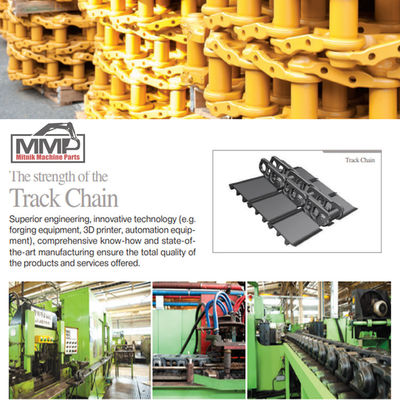D155A Dozer Undercarriage Group Track Shoe Link Track Chains for Hitachi Yellow/Black