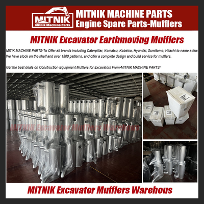 SK200-8 Excavator Exhaust Silencer Muffler with Advanced Technology
